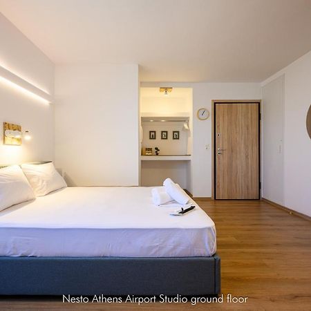 Nesto Athens Airport Zen Apartman Szpáta Kültér fotó