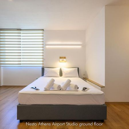 Nesto Athens Airport Zen Apartman Szpáta Kültér fotó