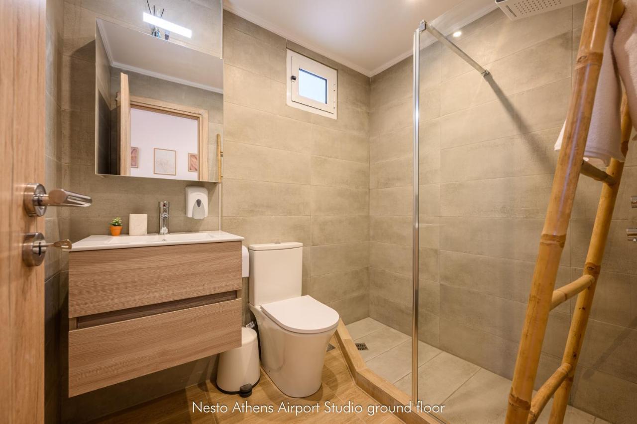 Nesto Athens Airport Zen Apartman Szpáta Kültér fotó