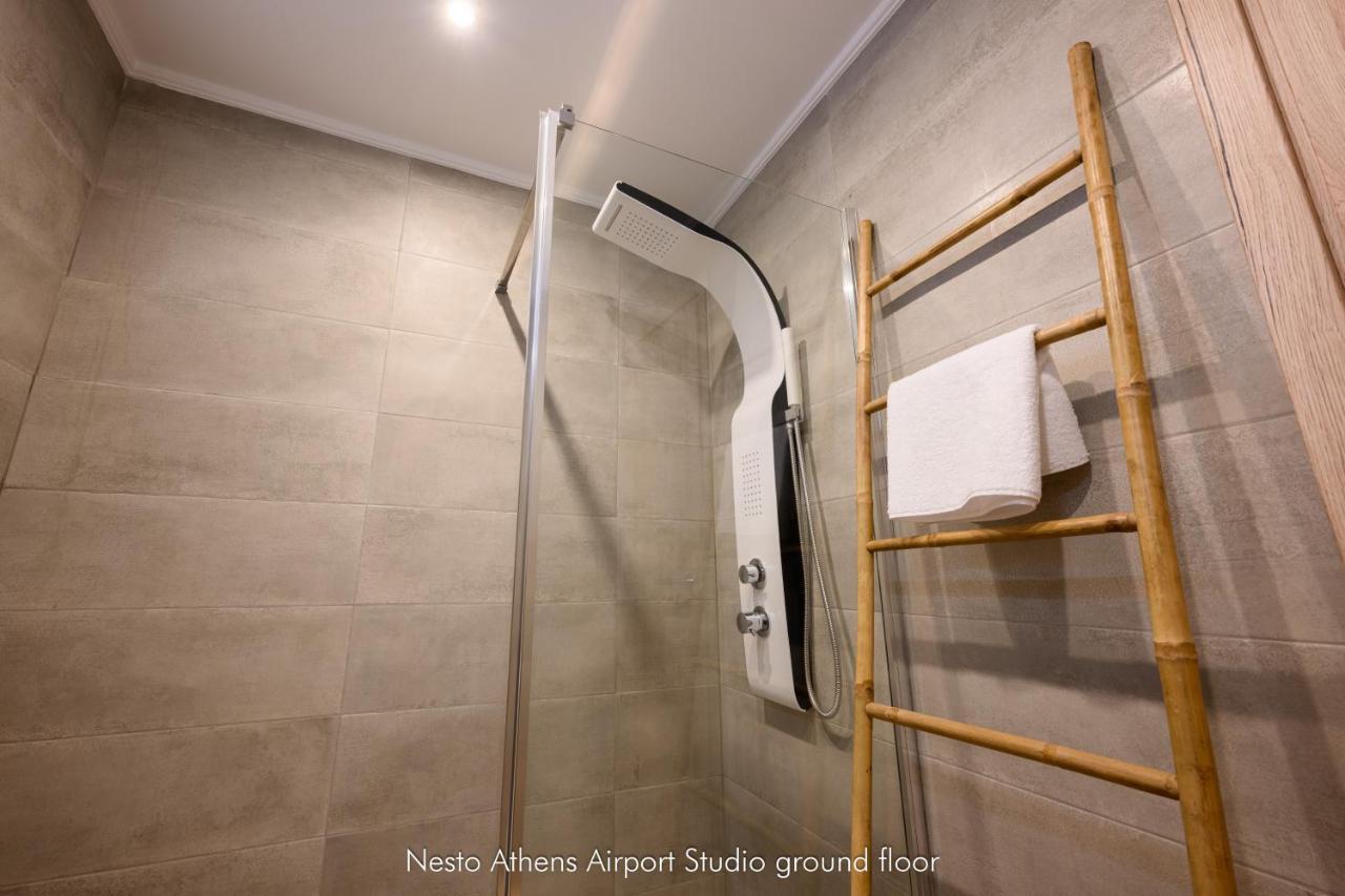 Nesto Athens Airport Zen Apartman Szpáta Kültér fotó