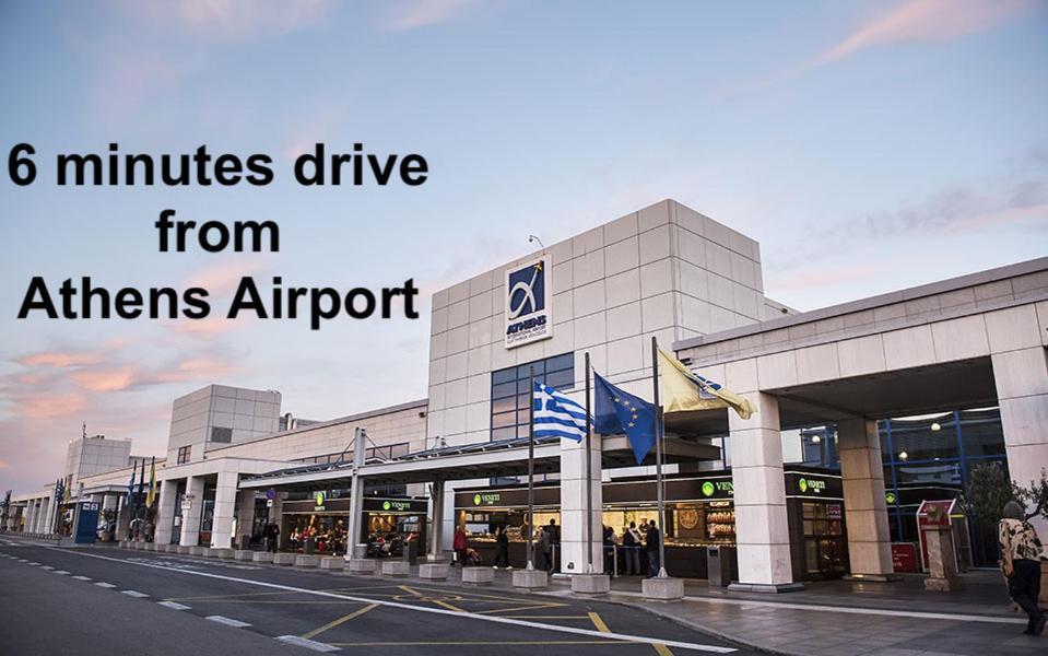 Nesto Athens Airport Zen Apartman Szpáta Kültér fotó